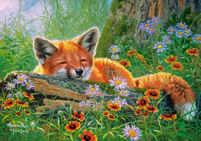 Foxy Dreams 500-Piece Puzzle