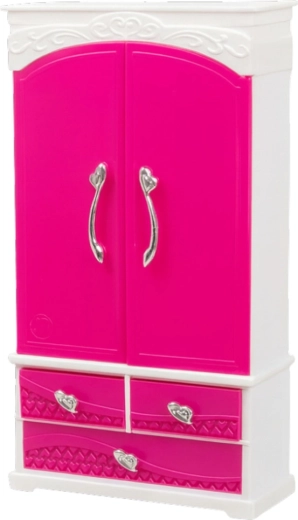 Ruumikas riidekapp funktsionaalsete detailidega