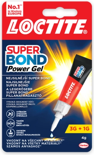 Instant Gel Adhesive Super Bond Power 4 g