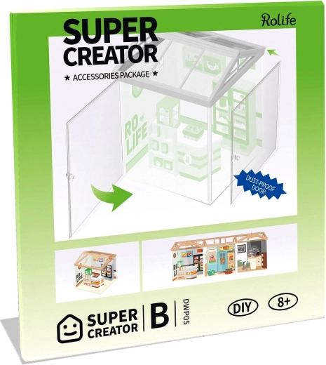 Tolmukaitseuksed Super Creator miniatuuridele – tüüp B