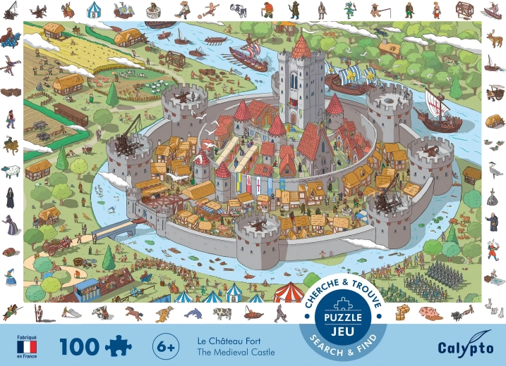 Sentosphere puzzle otsimismänguga lossis (100 tükki)