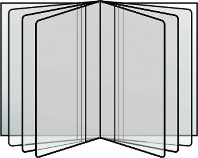 Läbipaistev dokumendiümbris 80x115 mm
