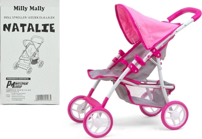 Milly Mally nukkude käru Natalie Prestige Pink