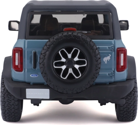 Off-road Ford Bronco style with spare wheel