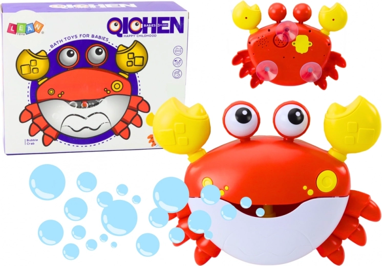 Bubble Machine Red Crab