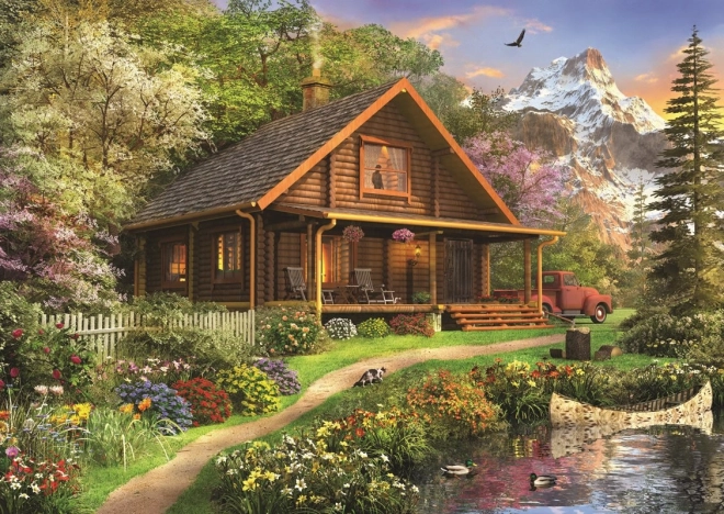 ANATOLIAN Puzzle Log Cabin 1500 pieces