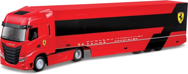 Iveco veok haagisega vormeli transportimiseks