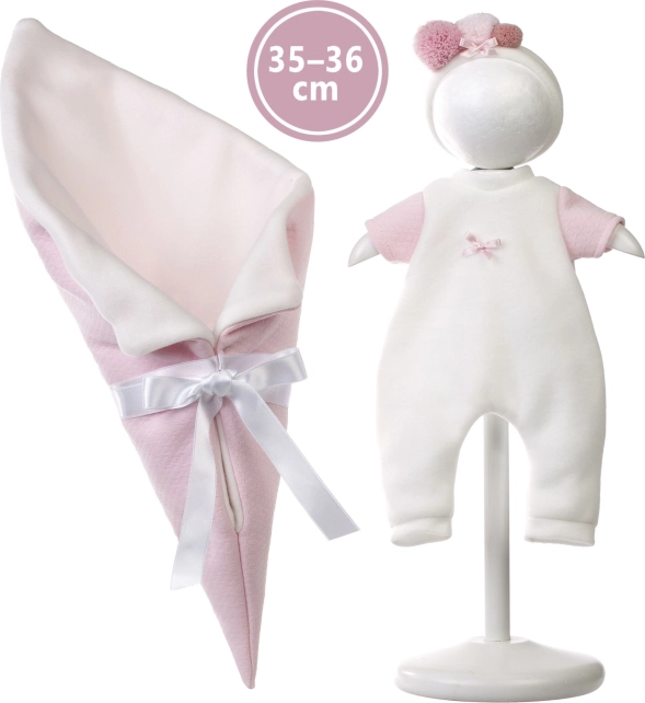Outfit for newborn doll 35–36 cm