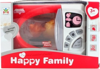 Children's battery-powered microwave oven