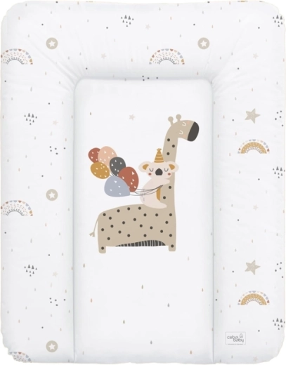Ceba Baby pehme mähkimismatt kummutile giraffe 50 × 70 cm