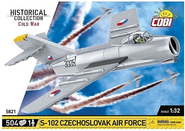 Lennuki ehituskomplekt S-102 Tšehhoslovakkia õhujõud (MiG-15) 1:32