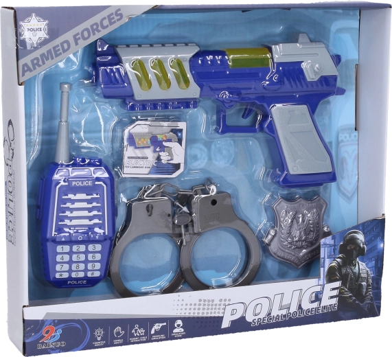 Politseikomplekt 21,5 cm püstoliga