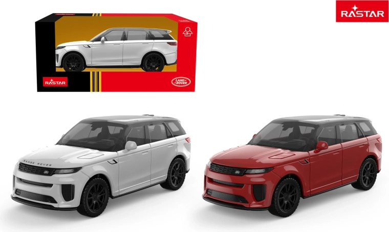 Metallist mänguauto Range Rover Sport SV RASTAR 1:43 punane – 1 tk