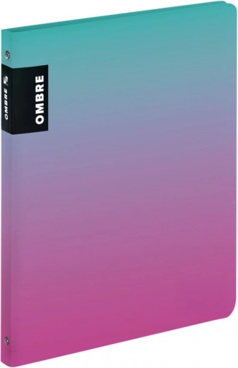 A4 Ring Binder with 4 Rings OMBRE Pink