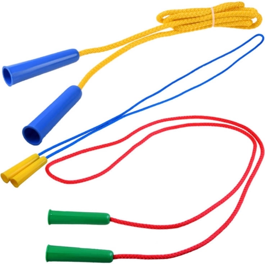 Children’s skipping rope with plastic handles 206 cm