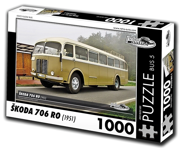 RETRO-AUTA pusle Buss Škoda 706 RO (1951) 1000 tükki