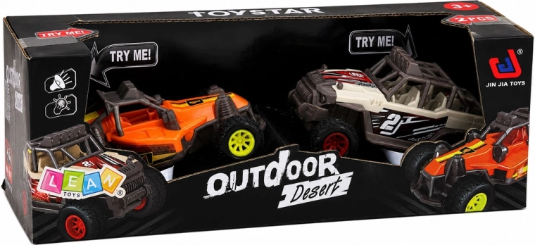 Two buggies in the package for racing and playing together