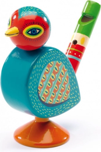 Wooden Whistle Djeco Animambo Shaped Like a Bird