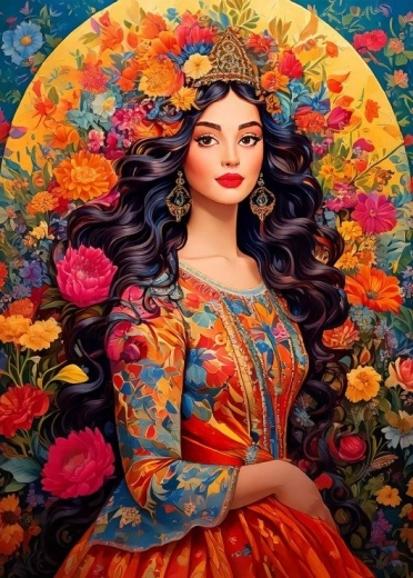 Flower Muse Puzzle 500 Pieces BLUEBIRD