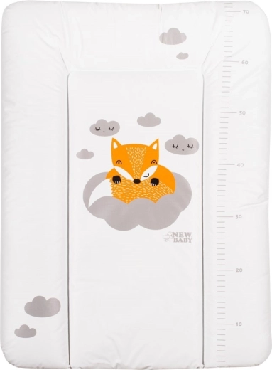 Soft changing mat New Baby Fox 70 × 50 cm white