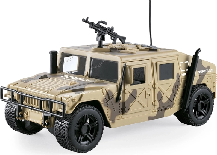 Military Armored Vehicle 1:16 with Light Camouflage