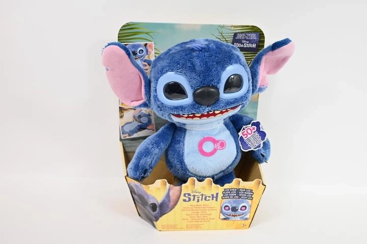 Interactive Disney Stitch Plush Emotiv Eye with LCD Eyes