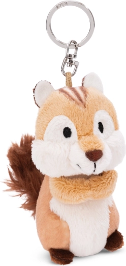 Plüüsist võtmehoidja orav Chipmunk Jojo 9 cm NICI GREEN