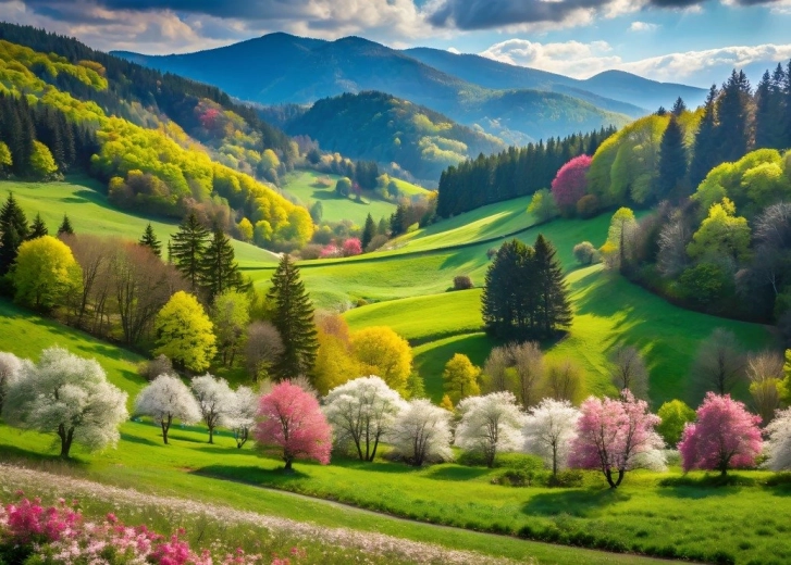 Spring Walk Puzzle 500 Pieces