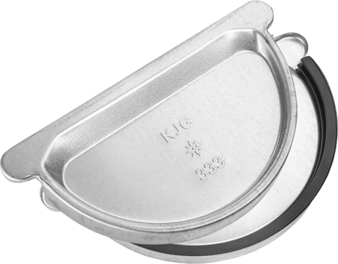 Vihmaveerenni ots 330 mm kummitihendiga, tsingitud