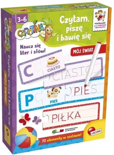 Carotina Learning to Read and Write – My World