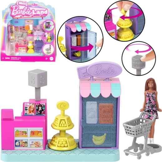 Mini supermarket Barbie Land nukuga (kassa)