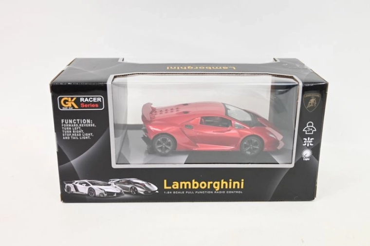 RC Lamborghini Sesto Elemento remote control car red 18 cm