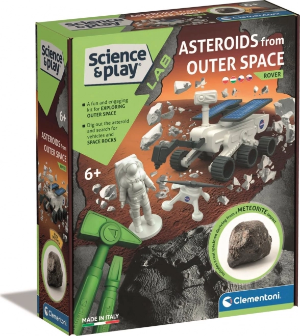 Clementoni NASA uurimiskomplektiga labor - asteroid