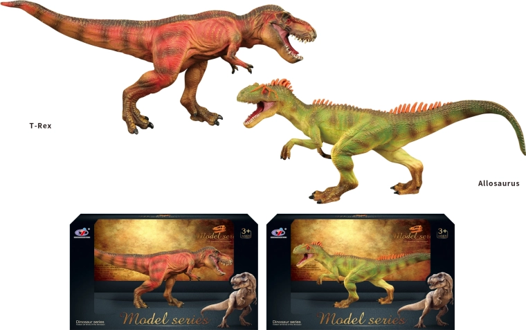 Dinosaur World – dinosaur figures, 2 types