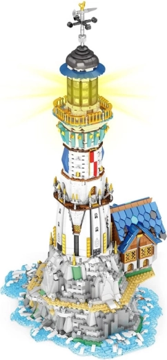 Realistic lighthouse LED lighting