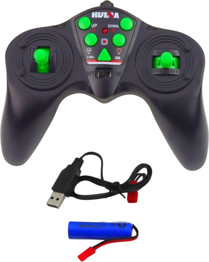 Complete RC set with rechargeable battery