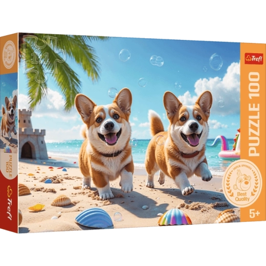 Pusle Trefl Corgi – kutsikas 100 tükki