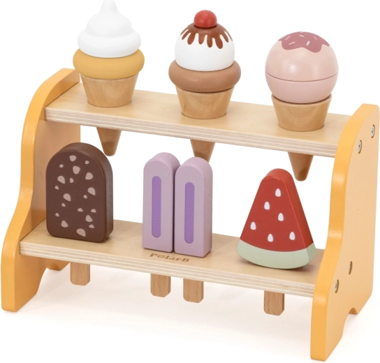 Wooden Ice Cream Stand PolarB Viga Toys