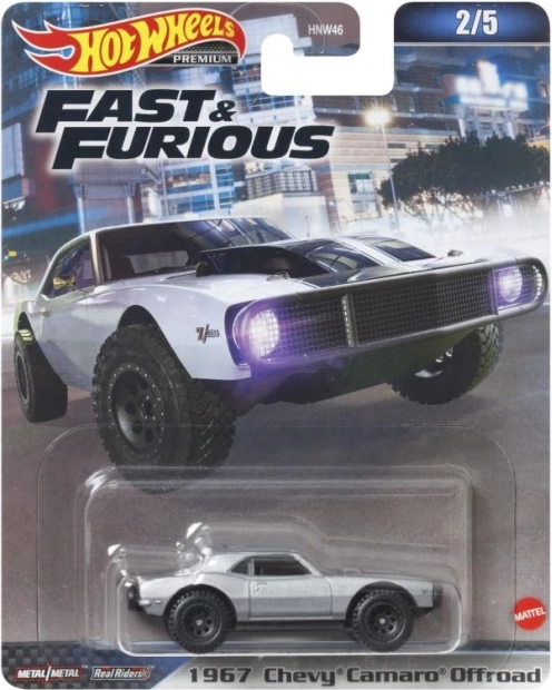 Hot Wheelsi premium-mudel „Kiired ja vihased” 1:64