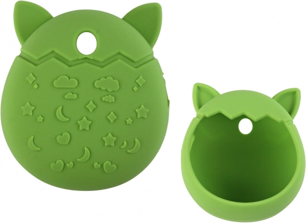 Roheline silikoonümbris Tamagotchi jaoks