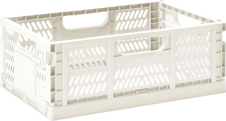 3 Sprouts folding crate large cream