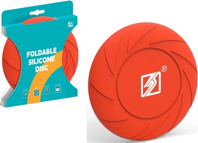 Silicone flying frisbee disc