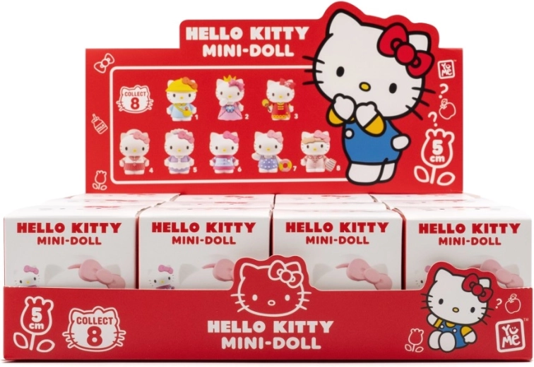 HELLO KITTY kollektsioneeritav minifiguur dress-up 5 cm