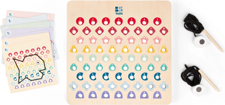 Coded Embroidery – creative lacing game for children aged 6+