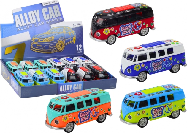 Metallist Camperi buss valgustuse ja helidega