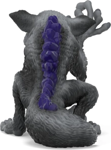 Purple dorsal spines and a dark look