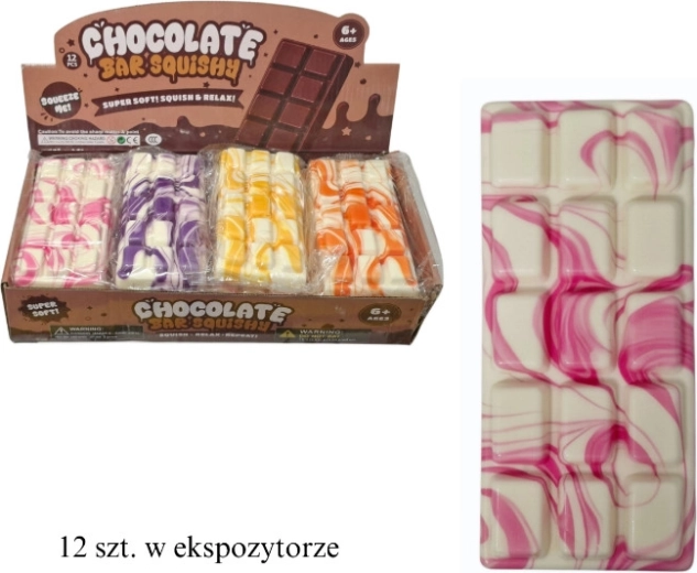 Anti-Stress Squishy Squeeze Ball White Chocolate