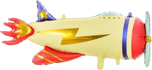 Foil balloon airplane 91 cm