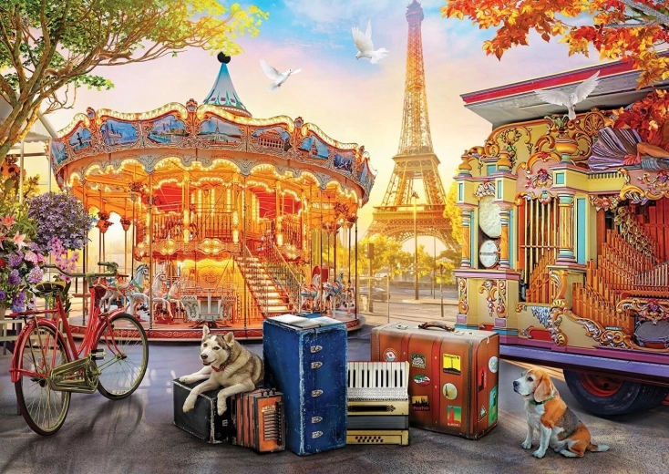 Pusle Lunapark Pariisis 2000 tükki
