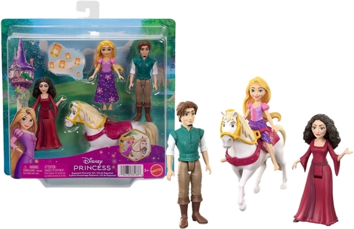 Disney Princessi 4 mininuku komplekt filmist Rapuntsel
